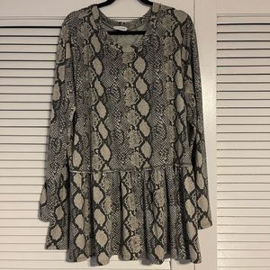 Plus size long sleeve